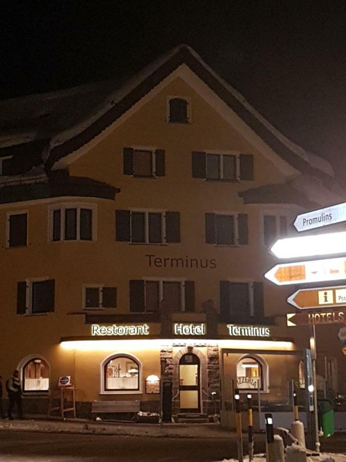 Hotel Terminus Samedan Exterior photo